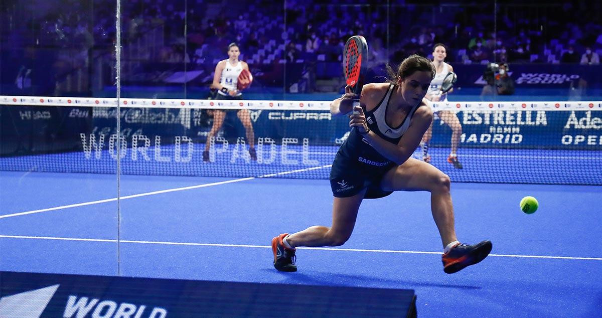 Paula Josemaria Martin en la final del World Padel Tour de 2021 en Madrid / EP