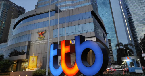 Sede del banco TTB junto a la empresa de Cuixart en Bangkok / CG