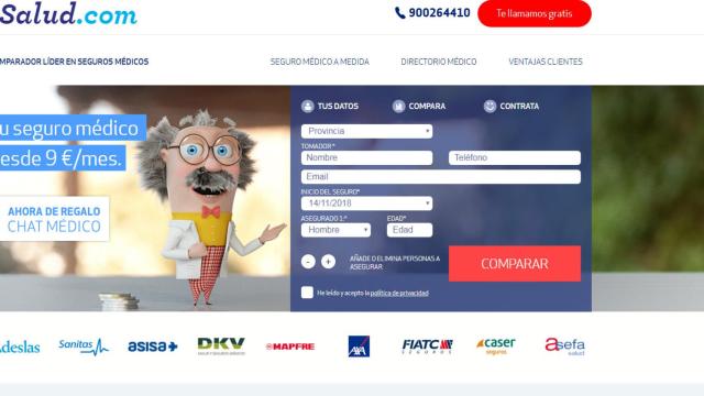 Captura de la web de iSalud / CG