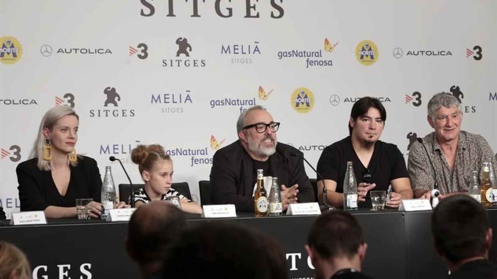 Una imagen del Festival de Sitges con el director Álex de la Iglesia