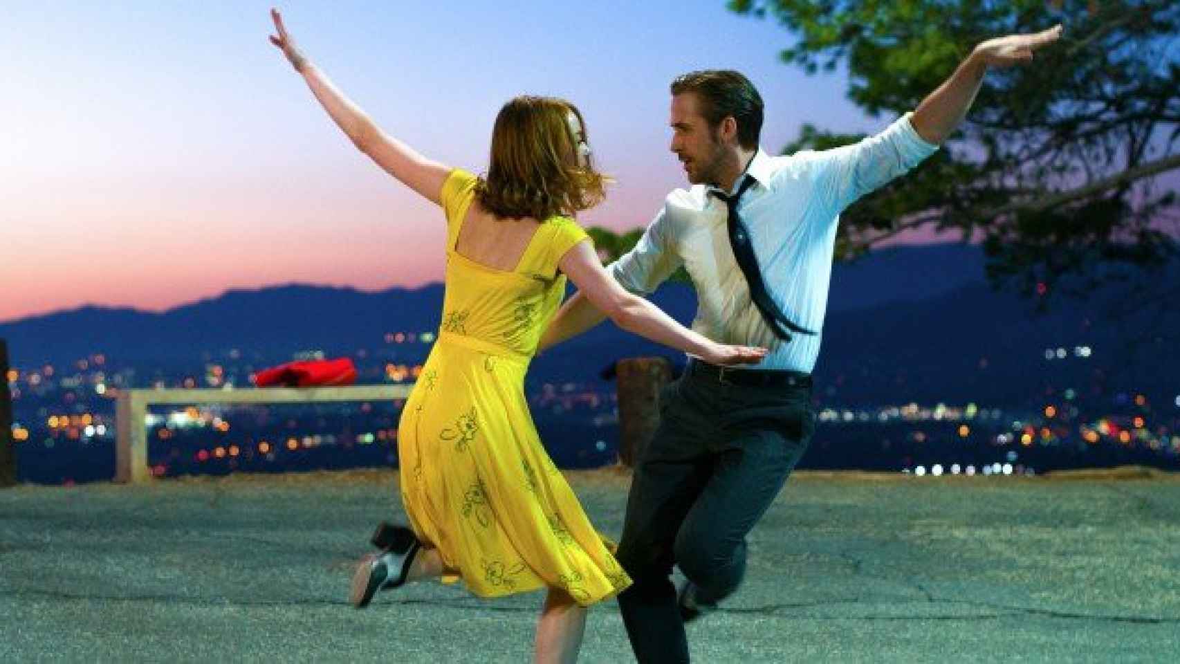 Cartel promocional de 'La ciudad de las estrellas - La La Land', que se ha llevado seis premios Bafta / CG