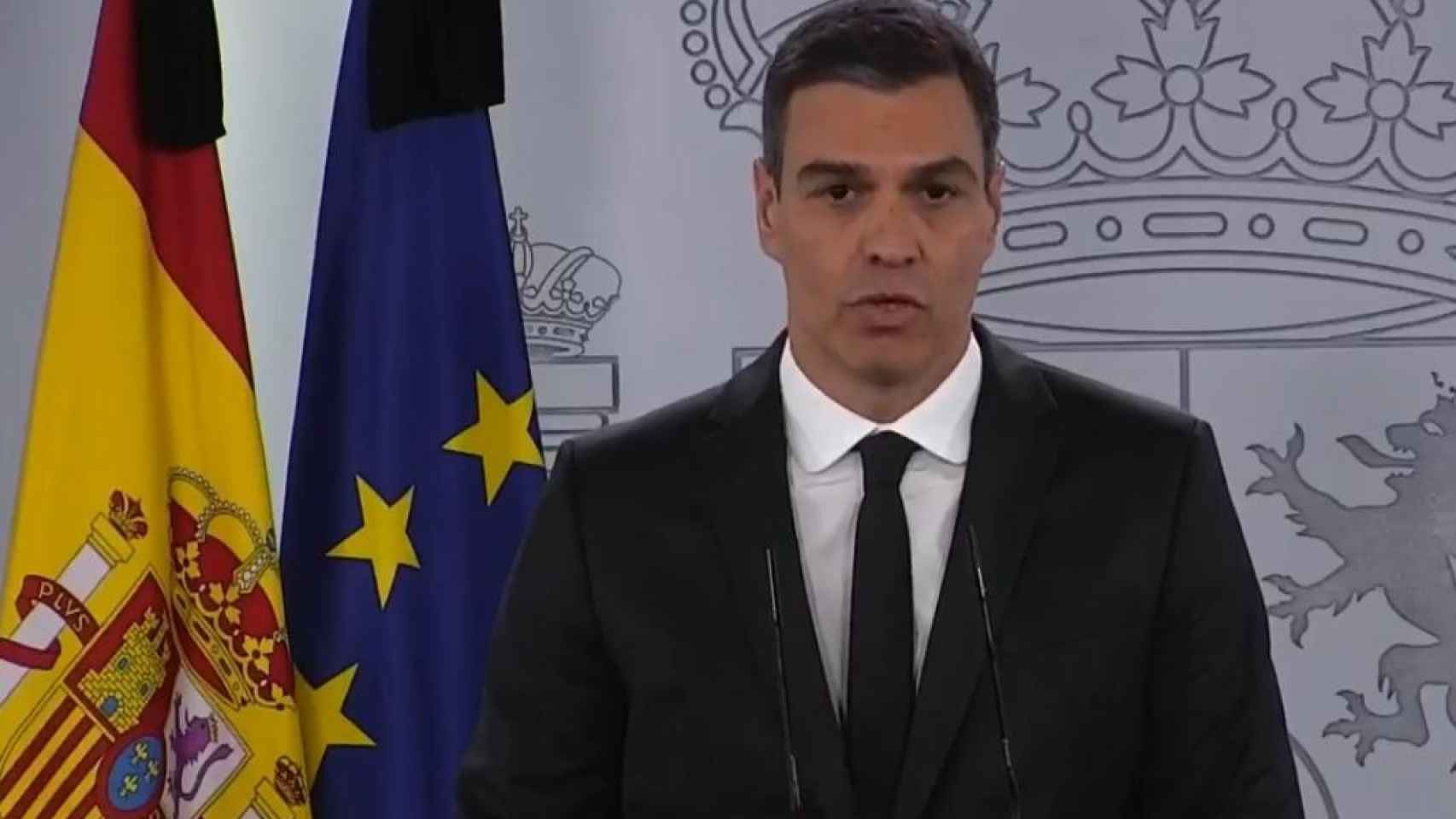 El presidente del Gobierno, Pedro Sánchez