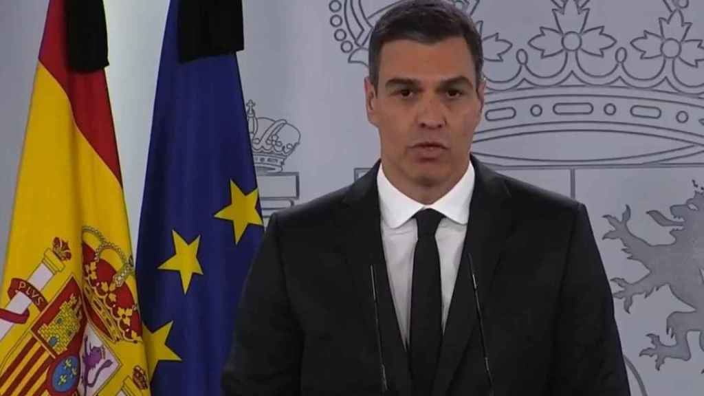 El presidente del Gobierno, Pedro Sánchez