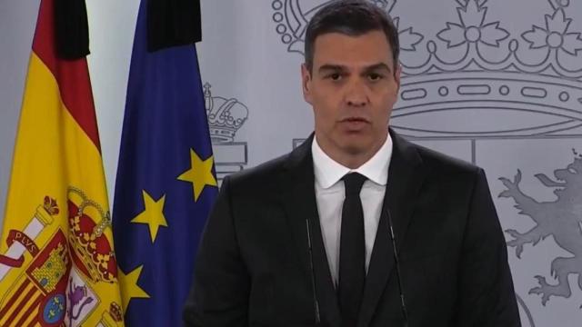 El presidente del Gobierno, Pedro Sánchez