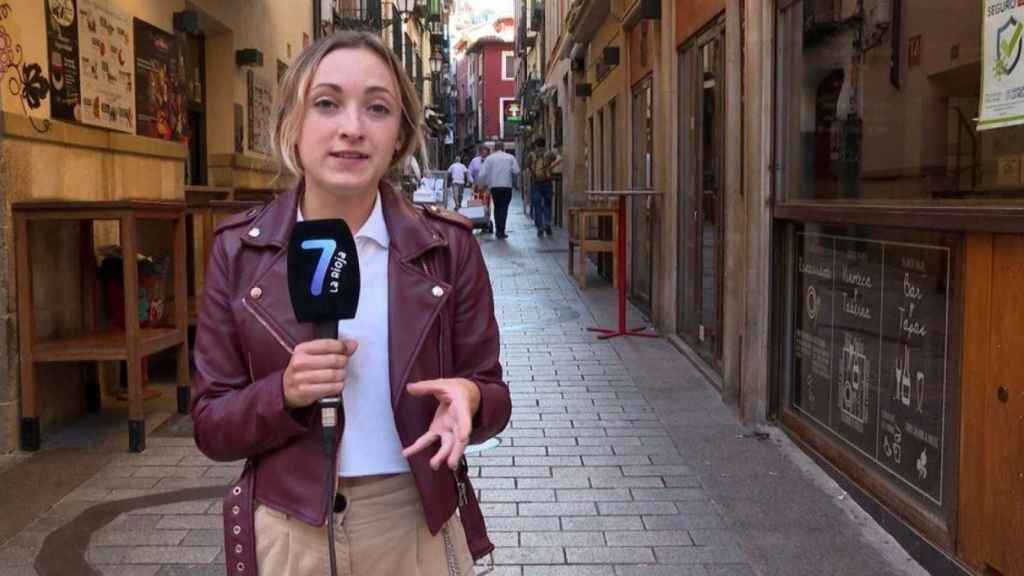 La periodista Judith Gómez  LA 7 DE LA RIOJA