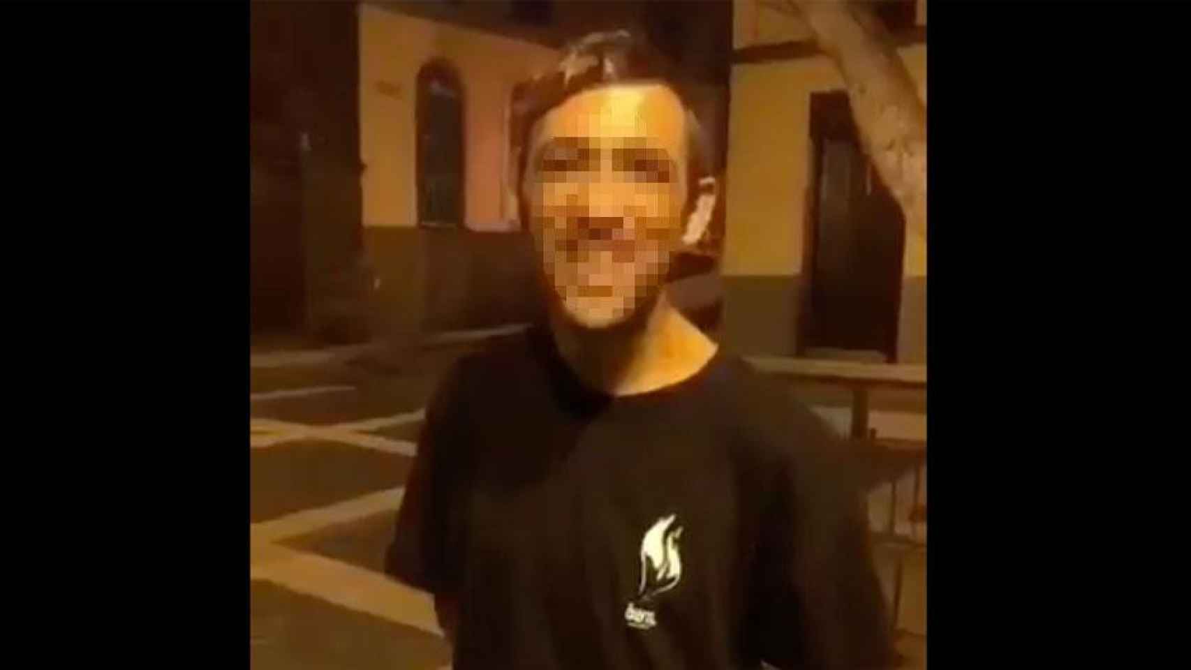 El joven que fue víctima de una brutal agresión y la Guardia Civil pide ayuda para encontrar al culpable/ TWITTER