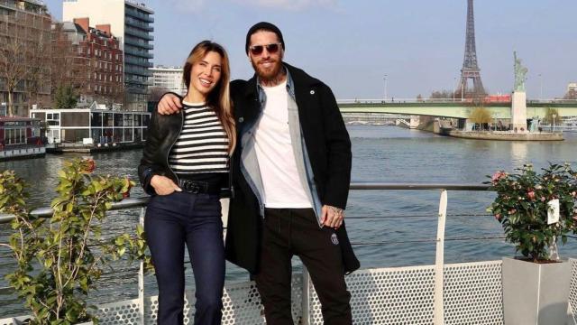 Sergio Ramos junto a Pilar Rubio con la Torre Eiffel de fondo / REDES