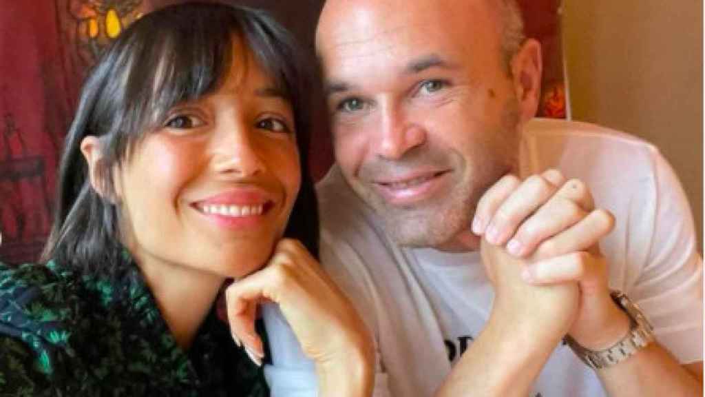 Anna Ortiz y Andrés Iniesta celebran su aniversario