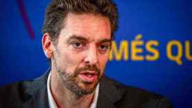 Pau Gasol, en un acto con el Barça | FCB