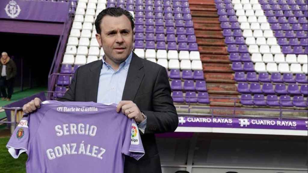 Sergio González, entrenador del Valladolid / EFE