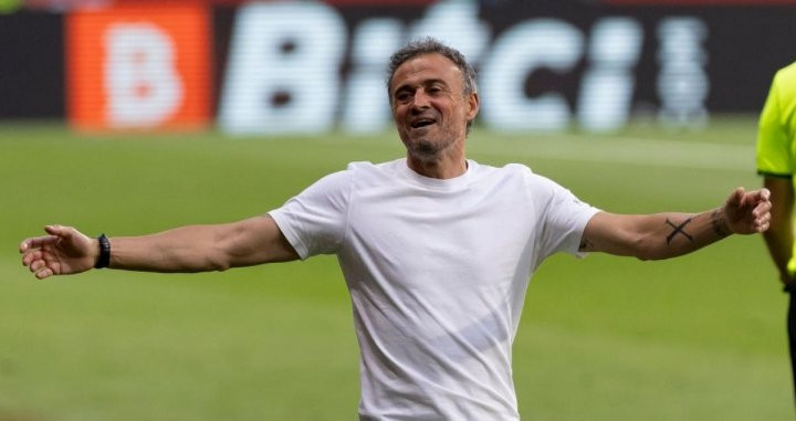 Luis Enrique contra Portugal / EFE