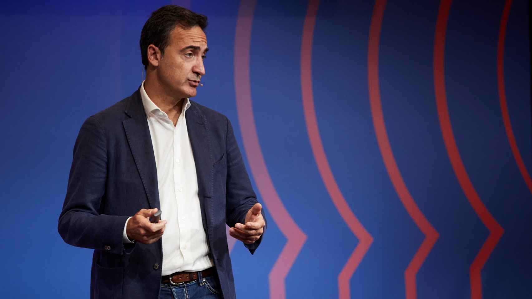 Ferran Reverter CEO del Barça en la presentación de la Due Diligence