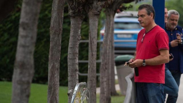 Pep Segura en una concentración del Barça / FC Barcelona
