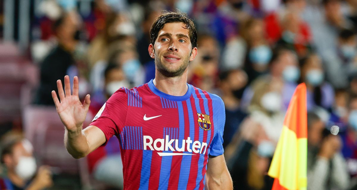 Sergi Roberto, en un partido con el Barça / EFE