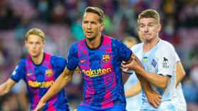 La afición del Camp Nou no perdona la actuación de Luuk de Jong / FCB