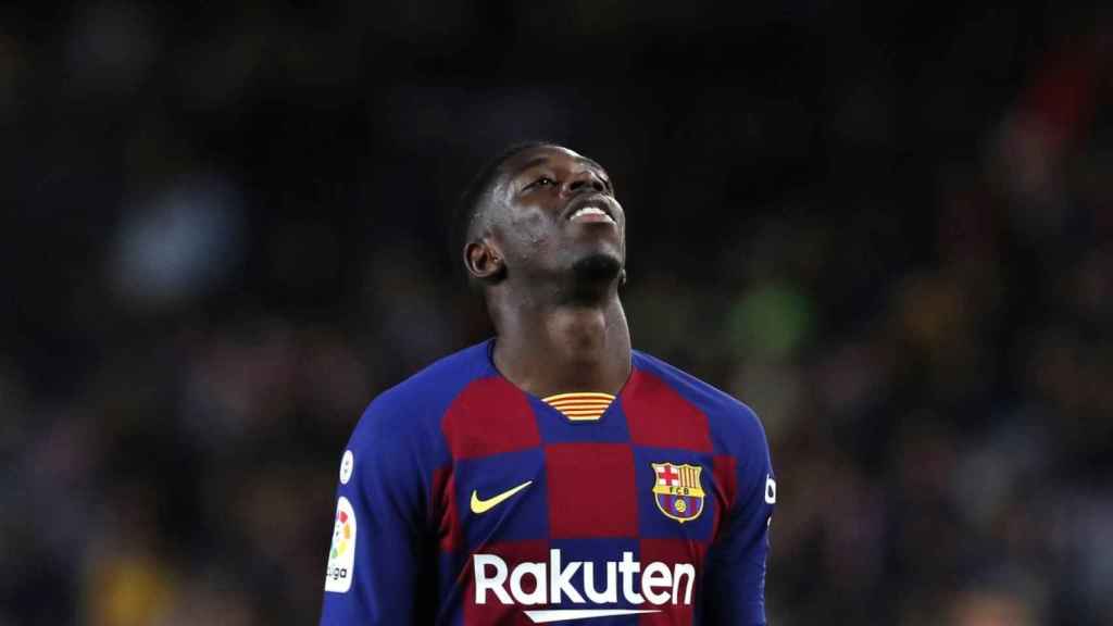 Ousmane Dembelé en un partido del Barça / REDES