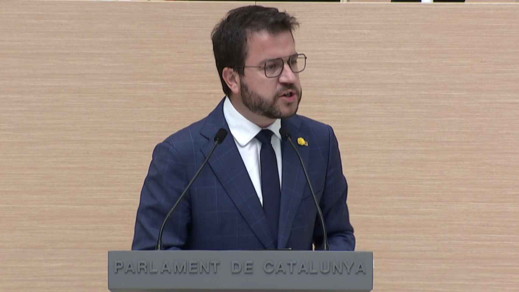 El candidato republicano, Pere Aragonès / PARLAMENT.CAT