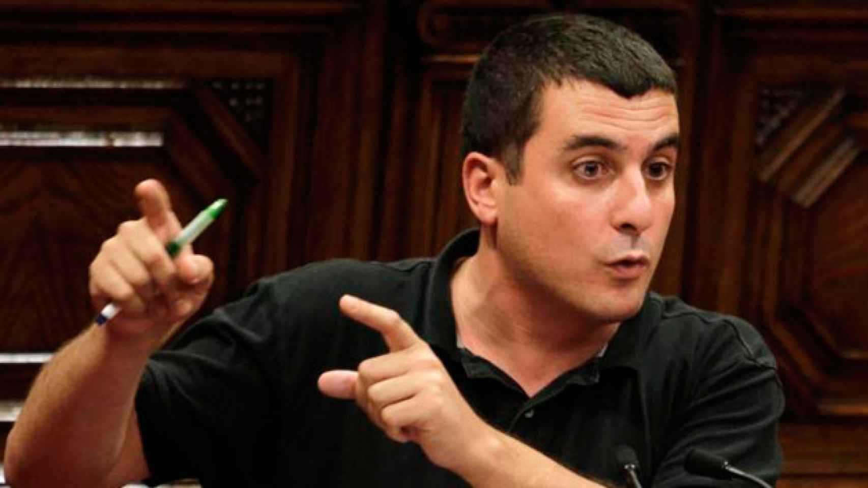 Quim Arrufat, exdiputado de la CUP en el Parlament, en una imagen de archivo / EFE