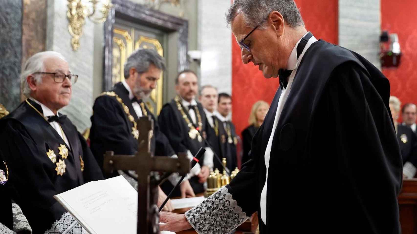 El Tribunal Supremo celebra la toma de posesión de tres nuevos magistrados / EP