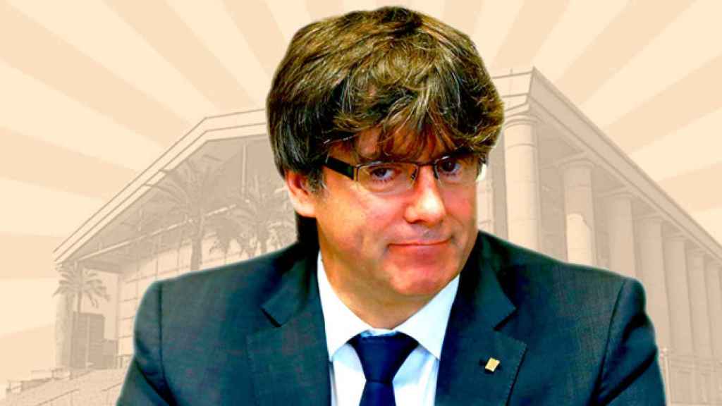 Carles Puigdemont, el presidente de la Generalitat / FOTOMONTAJE DE CG