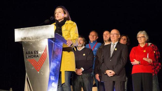 Carme Forcadell, presidenta de la Asamblea Nacional Catalana