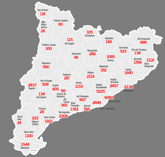 pisos vacios comarcas catalunya