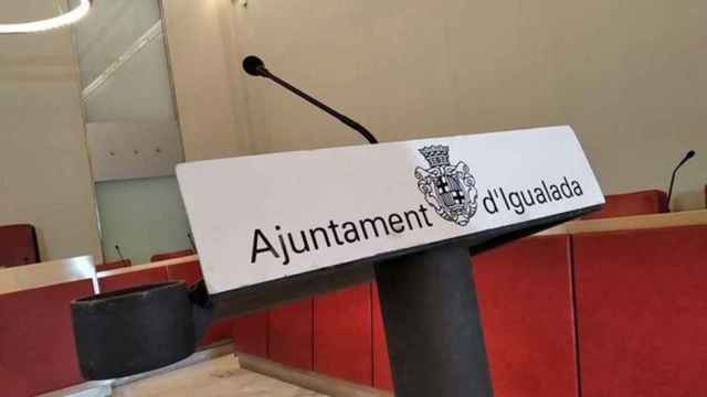 Sala del Ayuntamiento de Igualada / EUROPA PRESS