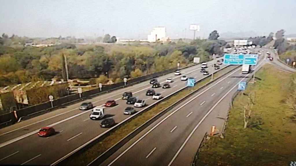 Imagen de una carretera en Cataluña