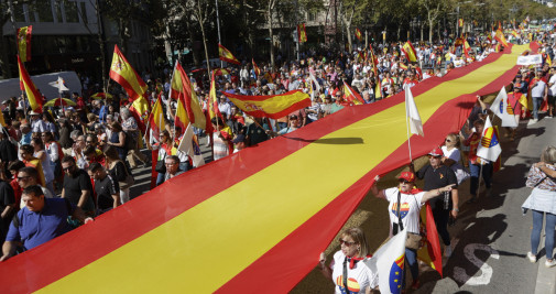 Manifestación del 12O en Barcelona / EFE