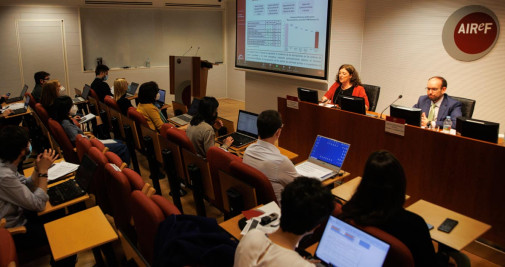 La presentación de las previsiones de déficit público de la Airef / EFE