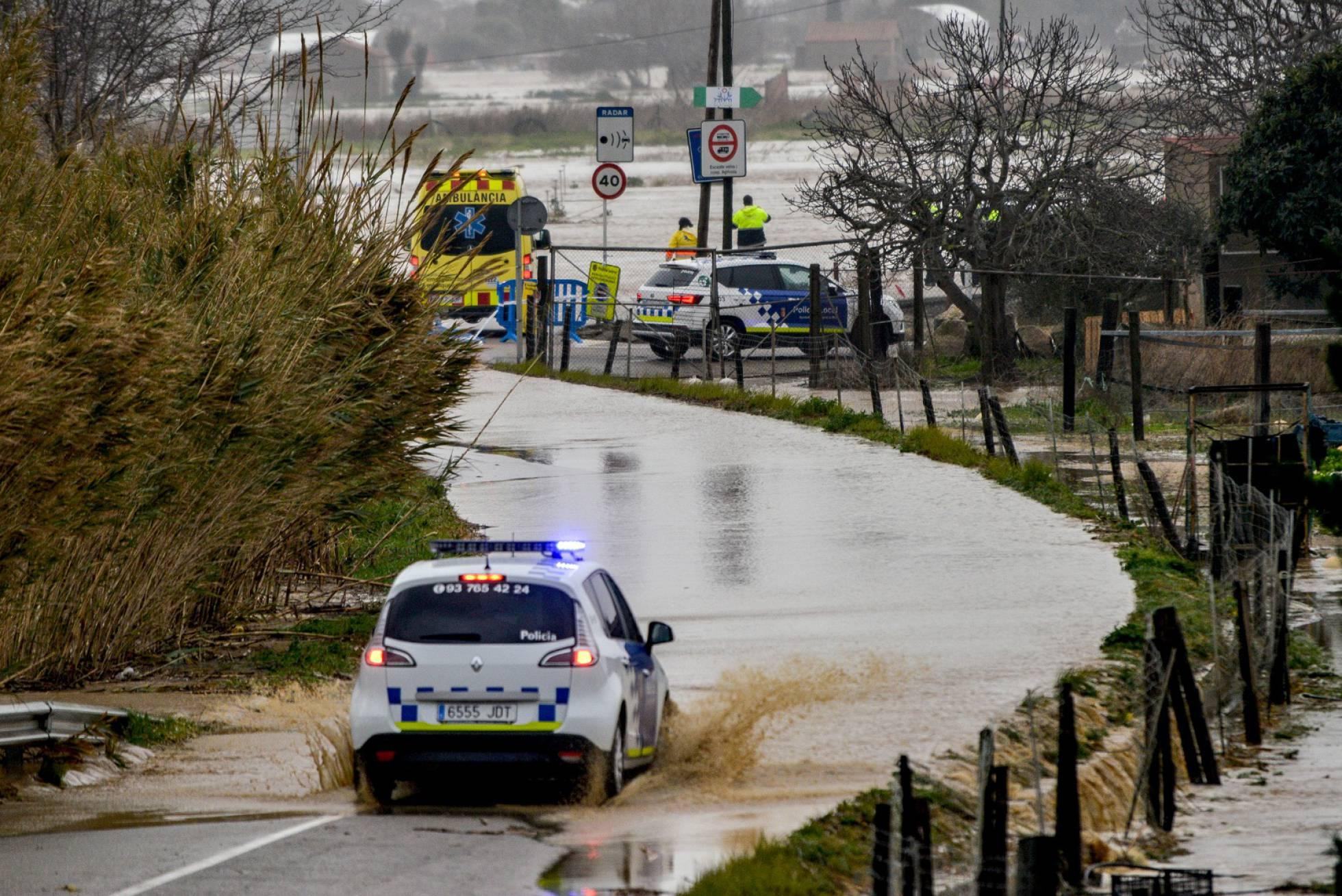 Temporal en Malgrat de Mar / EFE