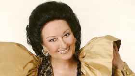 La soprano Montserrat Caballé en la imagen del cartel del concurso de canto internacional / LICEU