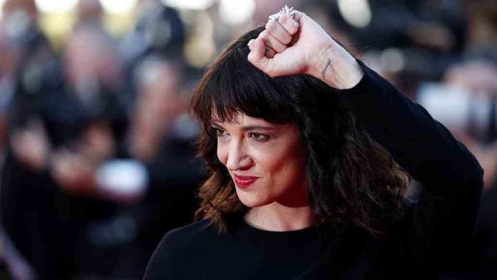 La actriz Asia Argento en Cannes, donde denunció que fue violada por Harvey Weinstein en 1997 / EFE