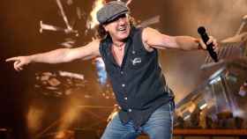 Brian Johnson, vocalista de la banda de rock AC/DC