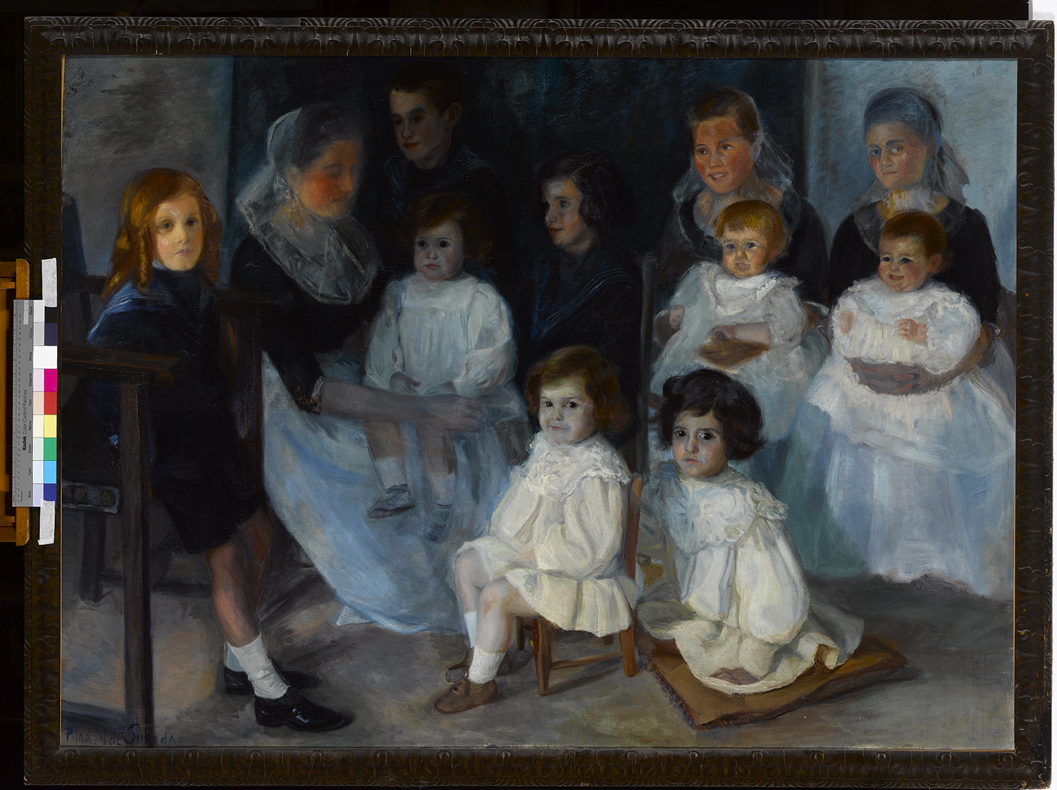 Obra de Pilar Montaner. 'Les dides', 1908. Colección particular