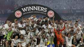 El Eintracht Frankfurt, campeón de la UEFA Europa League 2021 22 / EFE