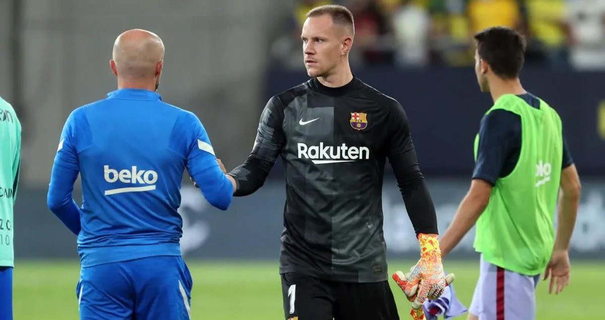 Ter Stegen, protagonista en el empate del Cádiz-Barça /FCB