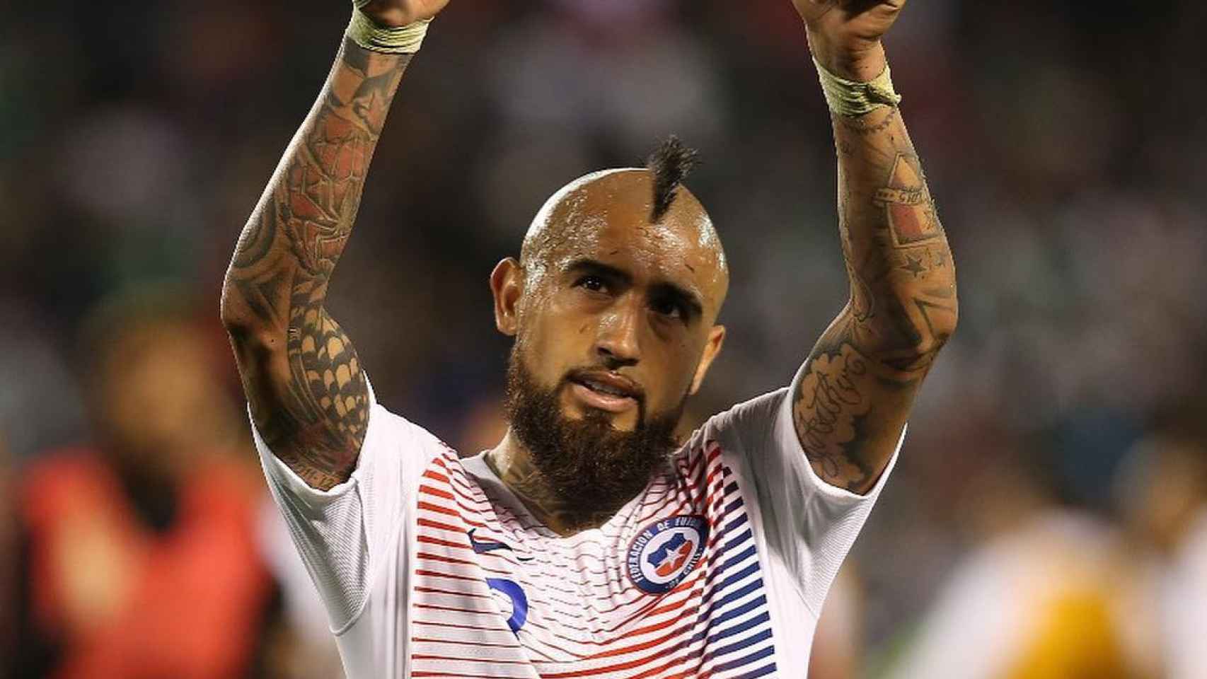 Arturo Vidal en la selección chilena / INSTAGRAM