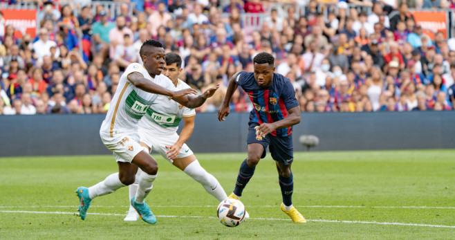 Ansu Fati - Barça VS Elche / LUIS MIGUEL AÑÓN (CG)