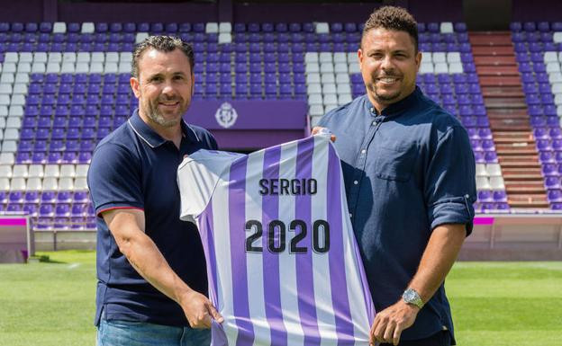 Una foto de Sergio González y Ronaldo Nazario / EFE