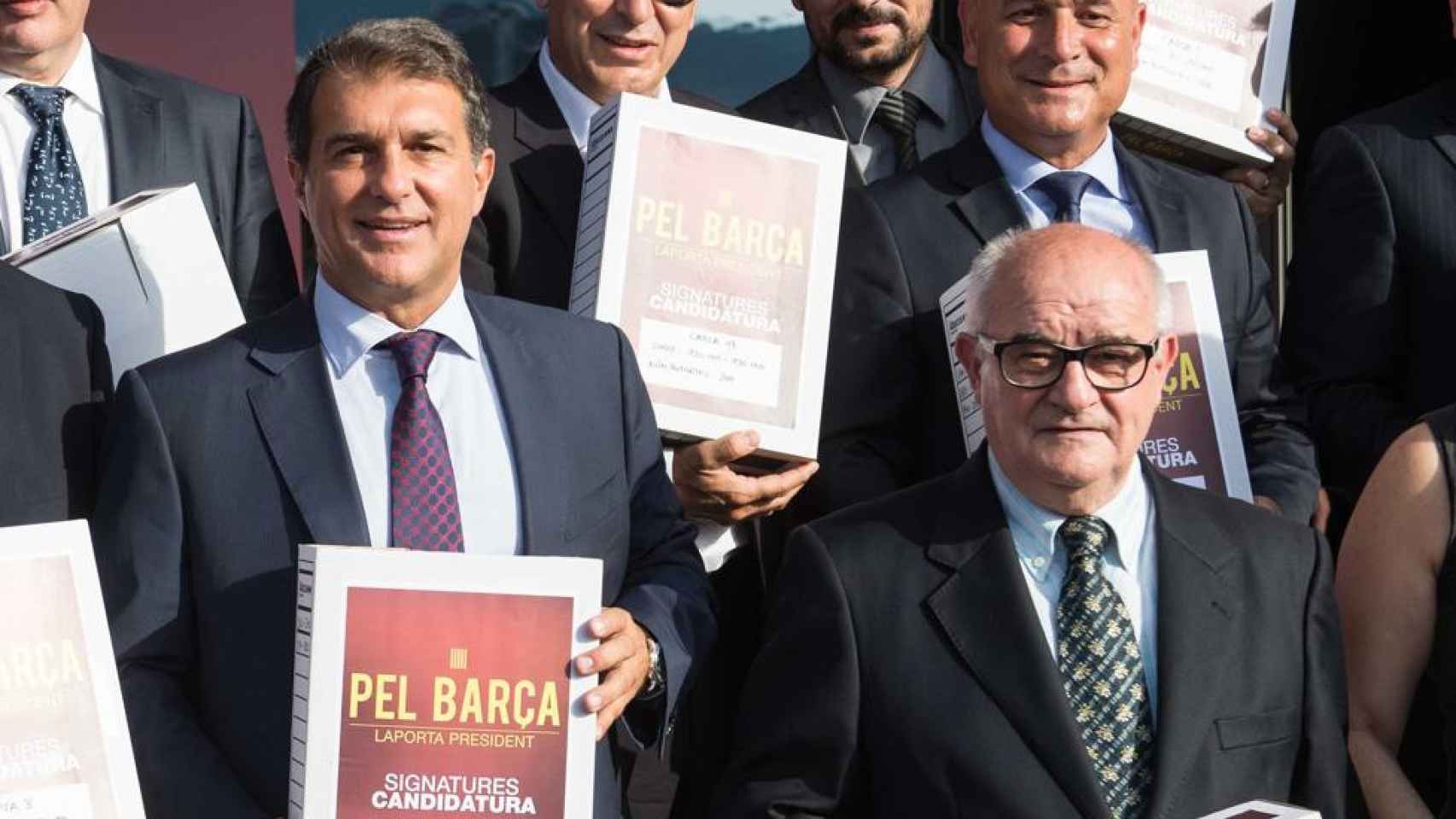 Joan Laporta, junto a Jordi Casals | REDES