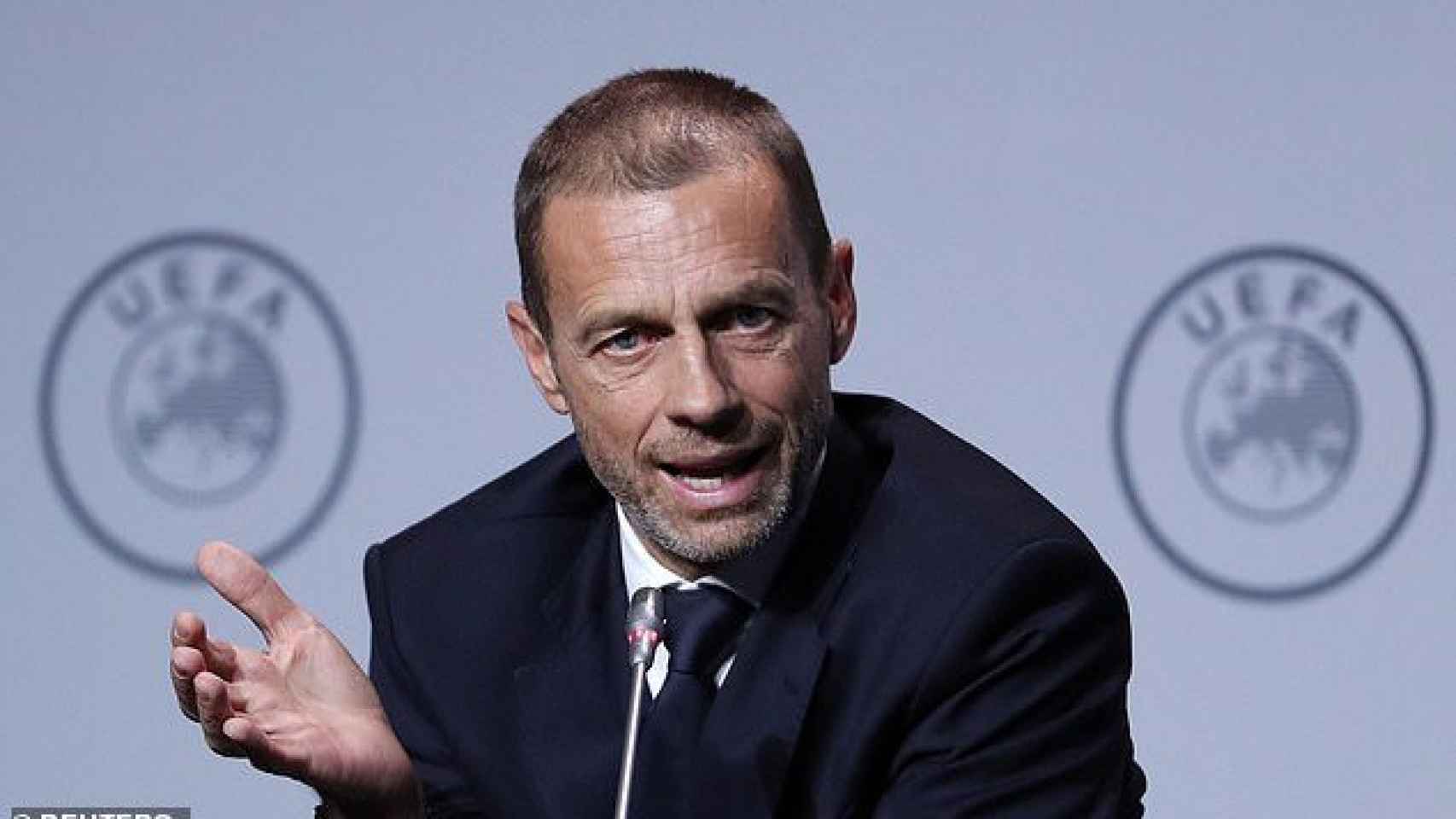 Aleksander Ceferin, presidente de la UEFA/ Twitter