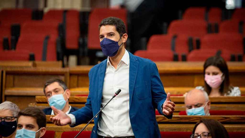 El diputado de Ciudadanos en el Parlament Nacho Martín Blanco, en una imagen de archivo / DAVID ZORRAKINO - EUROPA PRESS