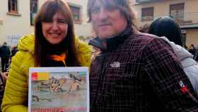 Laura Borràs, promocionando el calendario del INH de 2020 / @inhcat