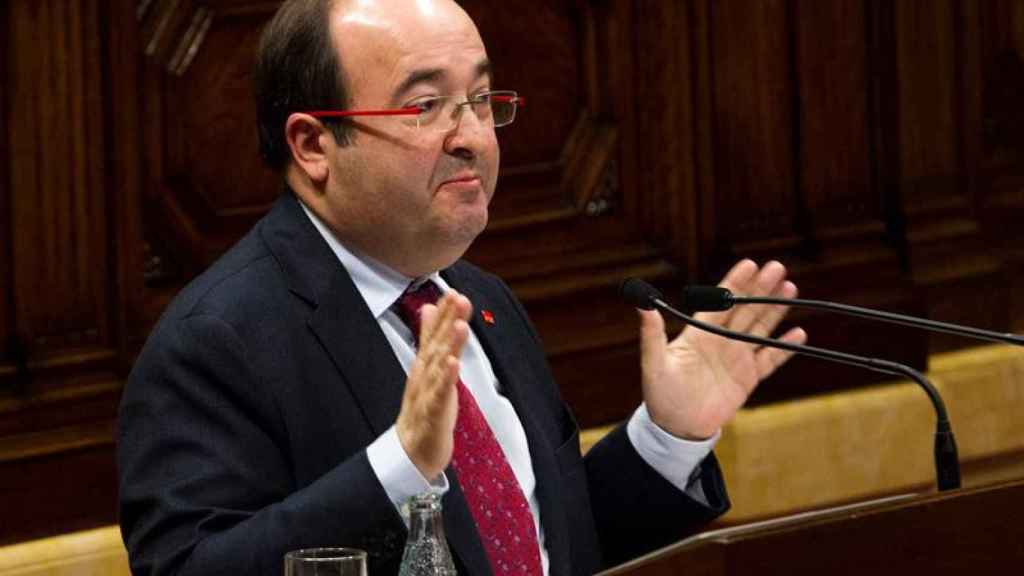 El primer secretario del PSC, Miquel Iceta