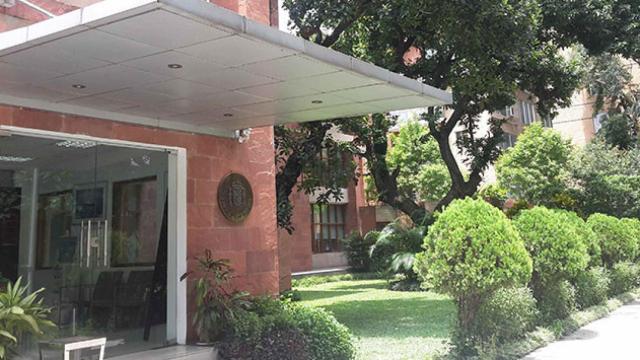 La fachada de la embajada de España en la capital de Bangladesh, Dhaka. / CG
