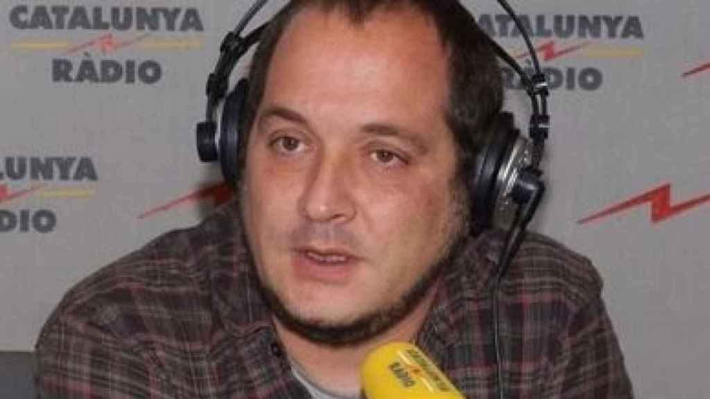 El diputat de la CUP, David Fernández, entrevistat a Catalunya Ràdio