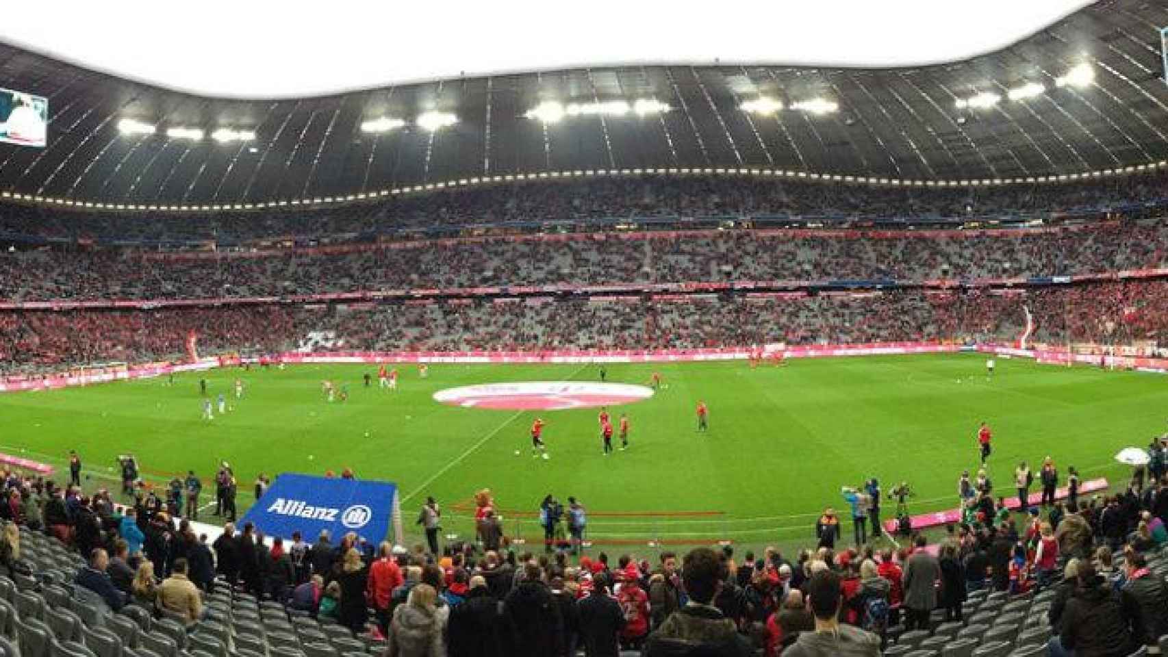 Una imagen de Allianz Arena, el estadio del Bayern de Múnich