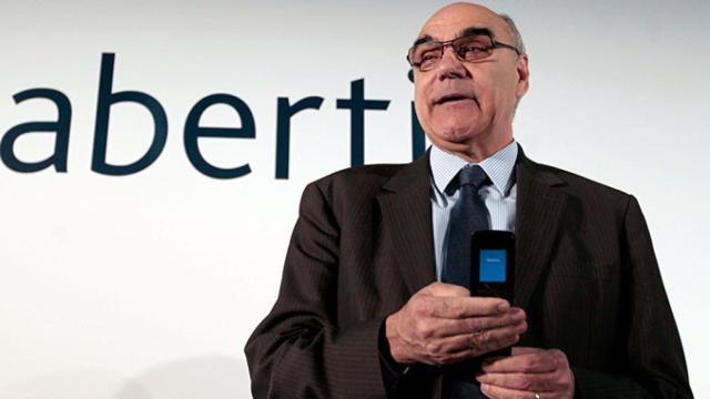 El presidente de Abertis y del patronato del Liceu, Salvador Alemany, en una imagen de archivo / EFE