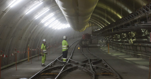 Túnel de un tramo de la L9 del Metro de Barcelona / EFE - Quique Garcia